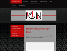 Tablet Screenshot of iowagymnest.com